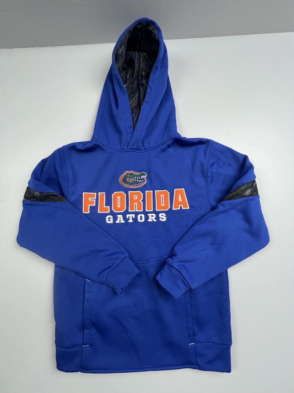 Florida Gators Sweatshirt Boys Large 16-18 Blue NCAA Basketball Colosseum
